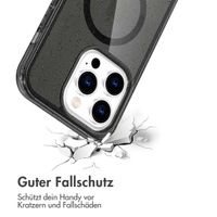 imoshion Sparkle Back Cover mit MagSafe für das Apple iPhone 13 Pro - Glitzer Schwarz