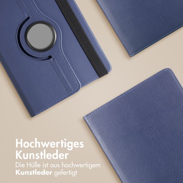 imoshion 360° drehbare Klapphülle Lenovo Tab (2025) - Dunkelblau