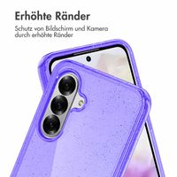 imoshion Glitzer Back Cover Samsung Galaxy A56 - Glitzer Violett