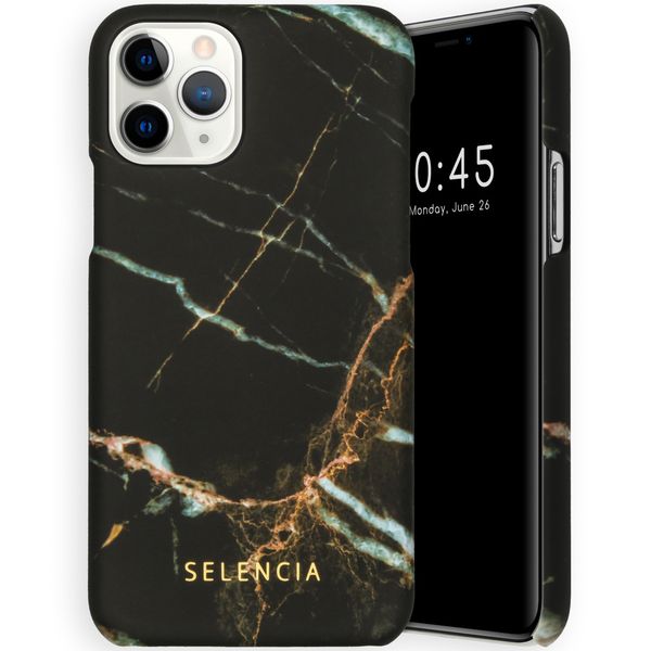 Selencia Maya Fashion Backcover iPhone 11 Pro - Marble Black