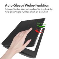 imoshion Slim Soft Case Sleepcover für das Pocketbook InkPad Color 3 / InkPad 4 - Schwarz