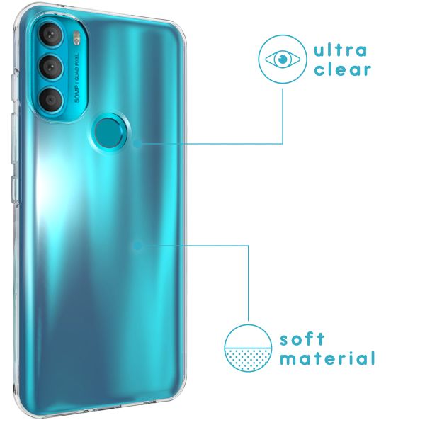 imoshion Gel Case für das Motorola Moto G71 - Transparent