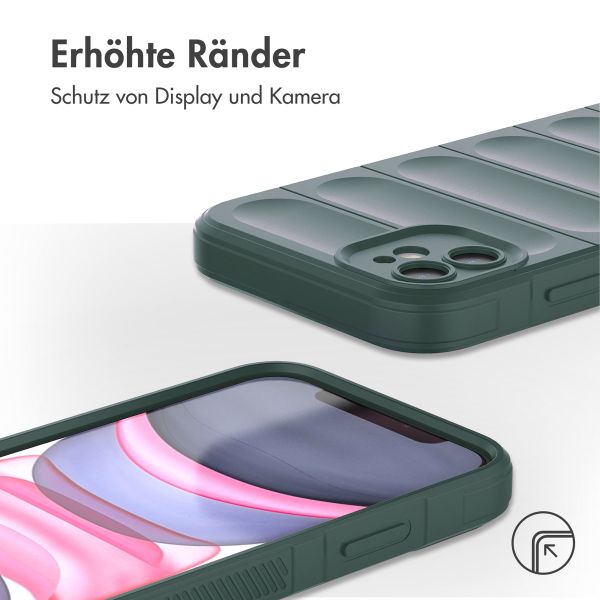 imoshion EasyGrip Backcover Apple iPhone 11 - Dunkelgrün