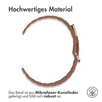 imoshion Magnetlederarmband -   Universelle 22 mm Anschluss - Braun