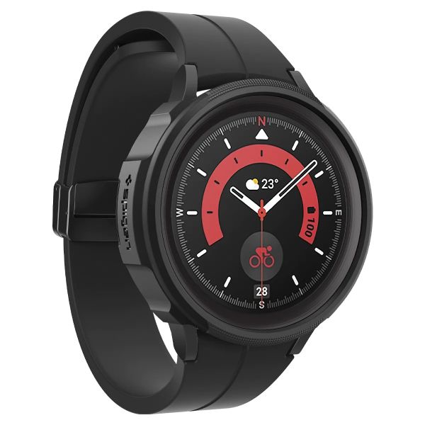 Spigen Liquid Air™ Pro Case für die Samsung Galaxy Watch 5 Pro - 45 mm - Matte Black