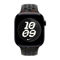 Apple Nike Sport Armband für  Apple Watch | 44/45/46/49 mm - Größe M/L - Midnight Black