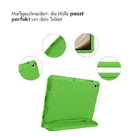 imoshion Schutzhülle mit Handgriff kindersicher Samsung Galaxy Tab A11 Plus / A9 Plus - Grün