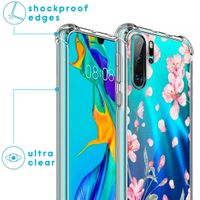 imoshion Design Hülle mit Band für das Huawei P30 Pro - Blossom Watercolor