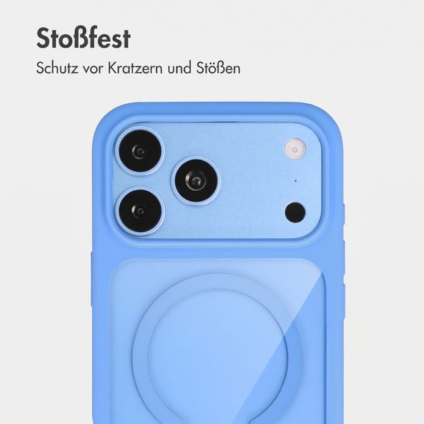 Accezz Hold Backcover mit MagSafe Apple iPhone 18 Pro Max / 17 Pro Max - Light Blue
