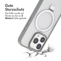 Accezz Ring Stand Backcover mit MagSafe Apple iPhone 16 Pro Max - Grau