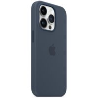 Apple Silikon-Case MagSafe für das Apple iPhone 14 Pro - Storm Blue