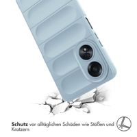 imoshion EasyGrip Back Cover für das Oppo A58 (4G) - Hellblau