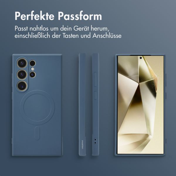 imoshion Color Back Cover mit MagSafe Samsung Galaxy S24 Ultra - Dunkelblau