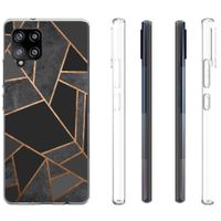 imoshion Design Hülle für das Samsung Galaxy A42 - Black Graphic