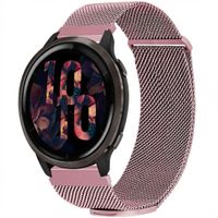 imoshion Magnetisches Milanaise Armband -   Universelle 22 mm Anschluss - Größe M - Rosa