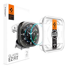 Spigen EZ FIT Glas.tR Displayschutzfolie mit Applikator für Samsung Galaxy Watch Ultra - Transparent