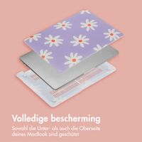 imoshion Design Laptop Cover für Apple MacBook Pro 16 Zoll (2021 / 2023 M3 / 2024 M4 / 2026 M5) - Flowers Distance