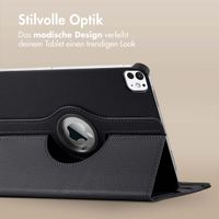 imoshion 360° drehbare Klapphülle Apple iPad Pro 13 (2024) M4 - Schwarz