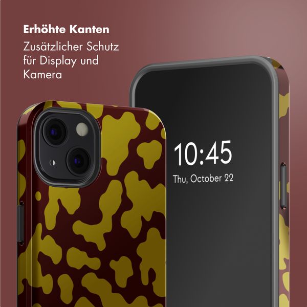 Selencia Vivid Rückabdeckung mit MagSafe Apple iPhone 13 - Moo'd Olive Dust