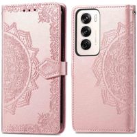 imoshion Mandala Klapphülle für das Oppo Reno 12 Pro - Rose Gold