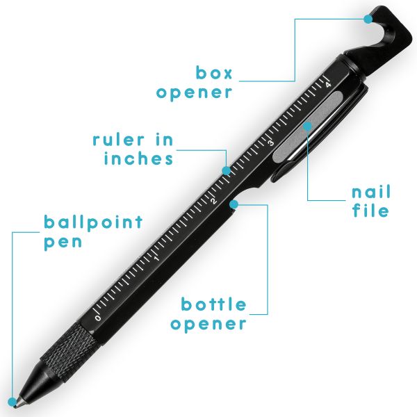 imoshion ﻿10-in-1 Multifunktions-Stylus-Pen - Schwarz