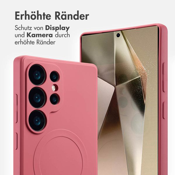 imoshion Color Back Cover mit MagSafe Samsung Galaxy S25 Ultra - Dusty Rose