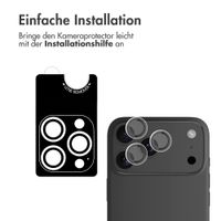 imoshion 2er Pack Kameraobjektivschutz für das Apple iPhone 17 Pro / 17 Pro Max - Transparent