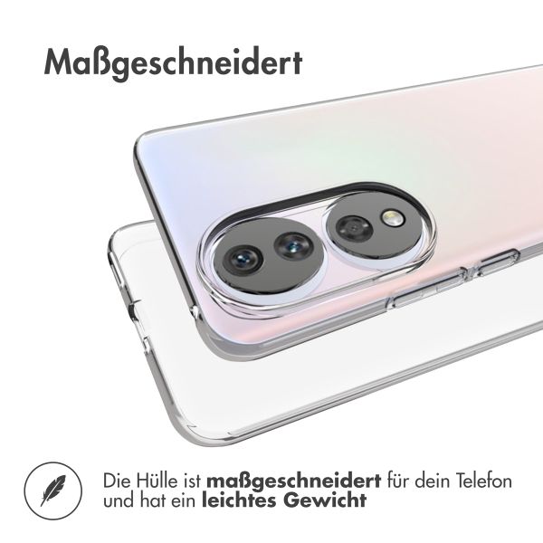 Accezz TPU Clear Cover für das Honor 90 - Transparent