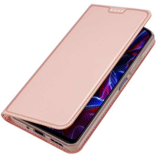 Dux Ducis Slim TPU Klapphülle für das Xiaomi Redmi Note 12 / Xiaomi Poco X5 5G - Rose Gold