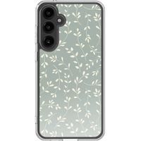 imoshion Design Hülle Samsung Galaxy S23 FE - Smoke Green Flowers