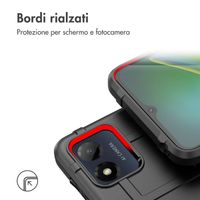 imoshion Rugged Shield Backcover Motorola Moto E13 - Schwarz