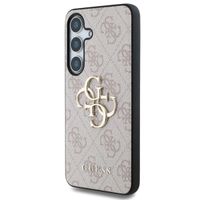 Guess 4G Metal Logo Back Cover Samsung Galaxy S25 Plus - Rosa