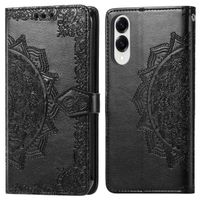 imoshion Mandala Klapphülle Samsung Galaxy S25 Edge - Schwarz