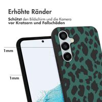 imoshion Design Hülle für das Samsung Galaxy A54 (5G) - Leopard - Grün / Schwarz