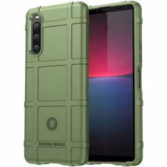 imoshion Rugged Shield Backcover Sony Xperia 10 V - Dunkelgrün
