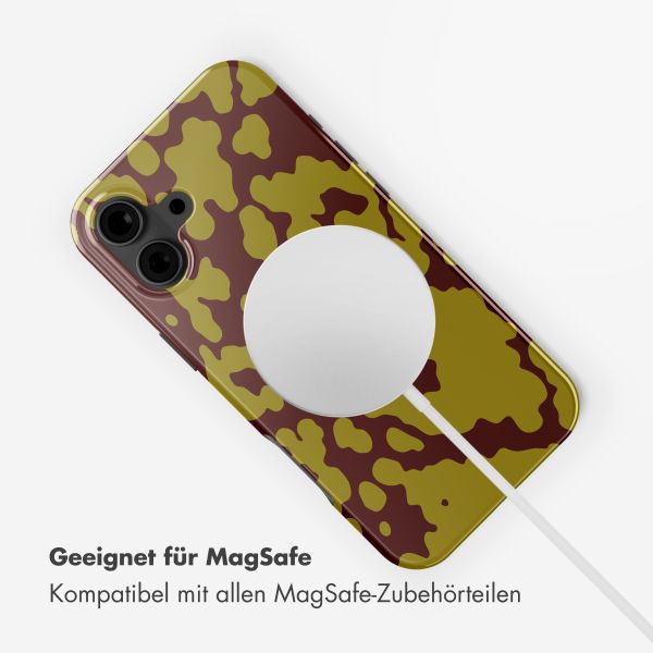 Selencia Vivid Rückabdeckung mit MagSafe Apple iPhone 16 - Moo'd Olive Dust