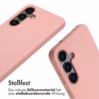 imoshion SilikonHülle mit Band Samsung Galaxy S25 FE - Sand Pink