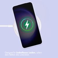 Accezz Liquid Silikoncase Samsung Galaxy S23 Plus - Violett
