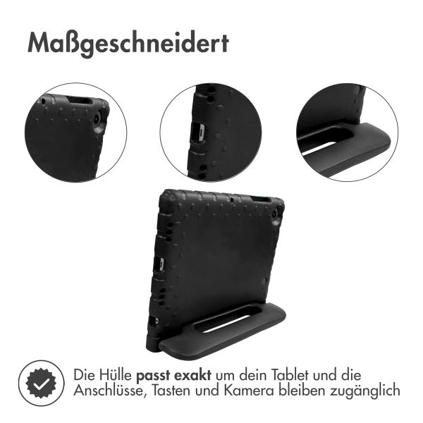 imoshion Hülle mit Handgriff kindersicher Samsung Galaxy Tab A8 - Schwarz