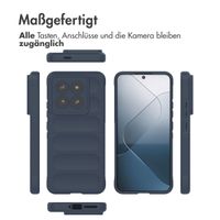 imoshion EasyGrip Back Cover für das Xiaomi 14 Pro - Dunkelblau