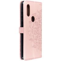 Mandala Klapphülle Rosa für das Motorola One Vision