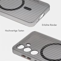 Accezz Lite Backcover mit MagSafe | Fluted | Samsung Galaxy S24 - Schwarz