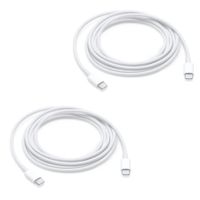 Apple Originales USB-C-zu-USB-C-Ladekabel 60W 2er-Pack - 2 Meter - Weiß