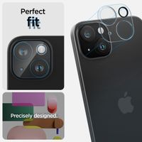 Spigen GLAStR EZ Fit Optik Kameraschutz 2er-Pack für Apple iPhone 15 / 15 Plus - Crystal Clear