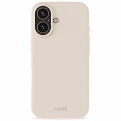 Holdit Silicone Case Apple iPhone 16 - Light Beige