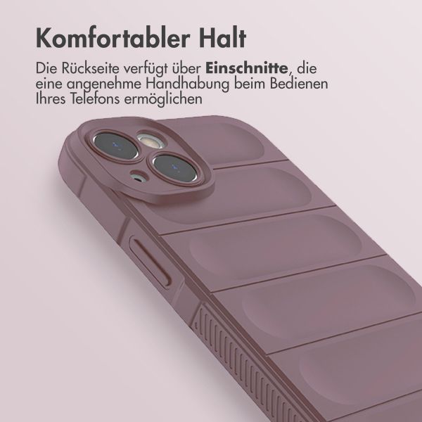 imoshion EasyGrip Back Cover für das iPhone 14 - Violett