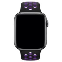 Apple Nike Sport Band Apple Watch Series 1-9 / SE - 38/40/41 mm / Series 10 - 42 mm - Black/Hyper Grape