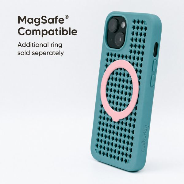 Callbuddy Hülle mit Strap Apple iPhone 17e / 16e / 15 / 14 / 13 - Miami Vice