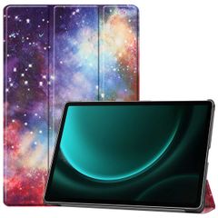 imoshion Design Trifold Klapphülle für das Samsung Tab S10 Plus / Tab S9 Plus / Tab S9 FE Plus - Space