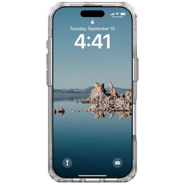 UAG Plyo Backcover MagSafe für das Apple iPhone 16 Pro - Ice / Rose Gold